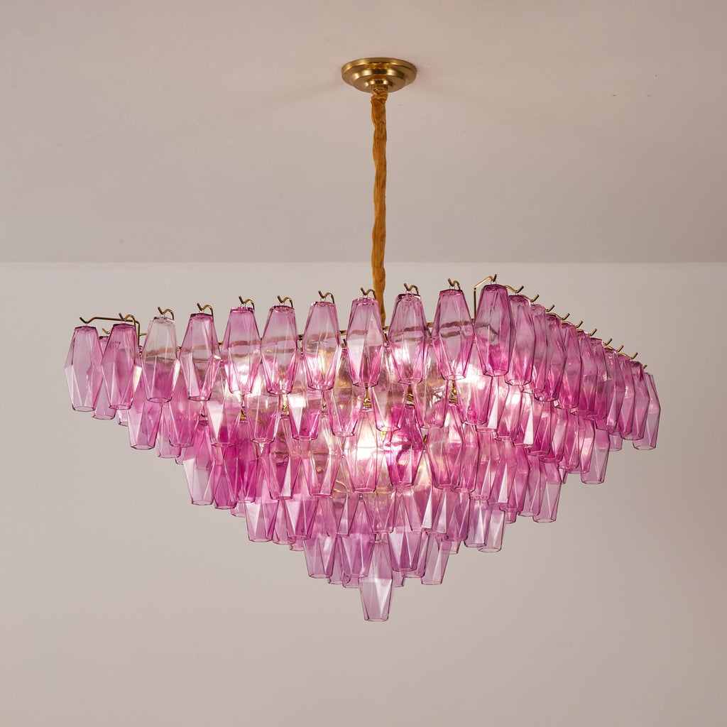 Murano Poliedri Prism Empire Chandelier product image