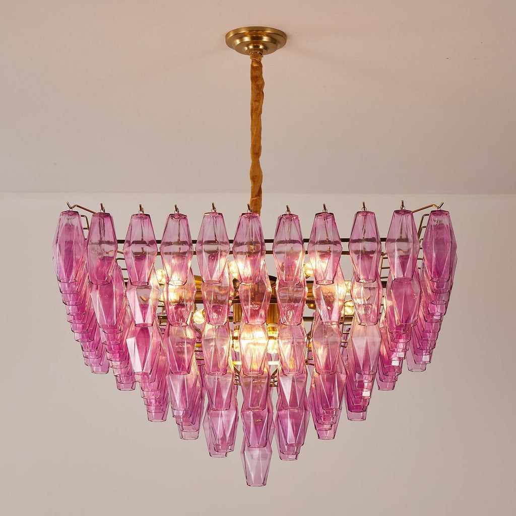 Murano Poliedri Prism Empire Chandelier product image