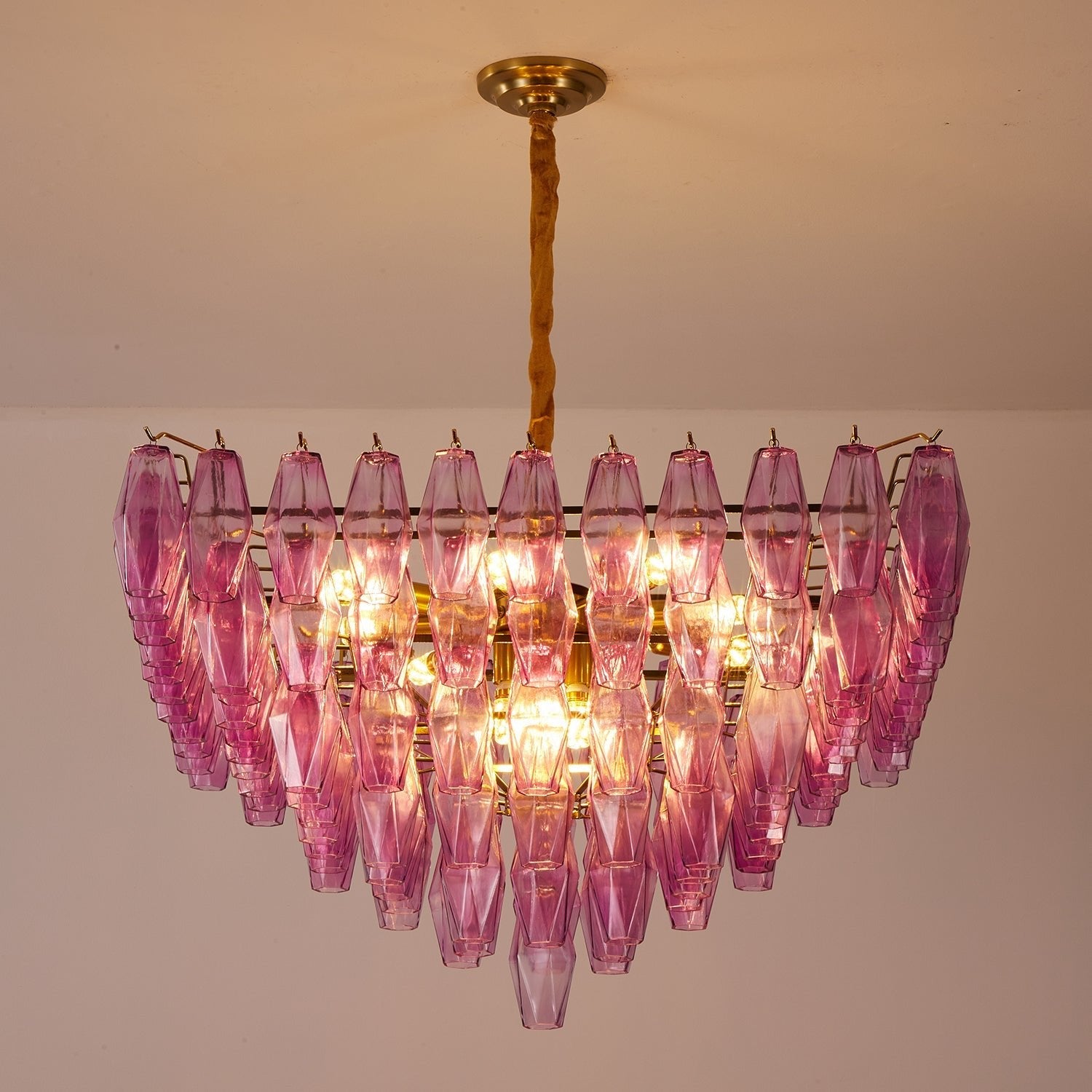 Murano Poliedri Prism Empire Chandelier product image