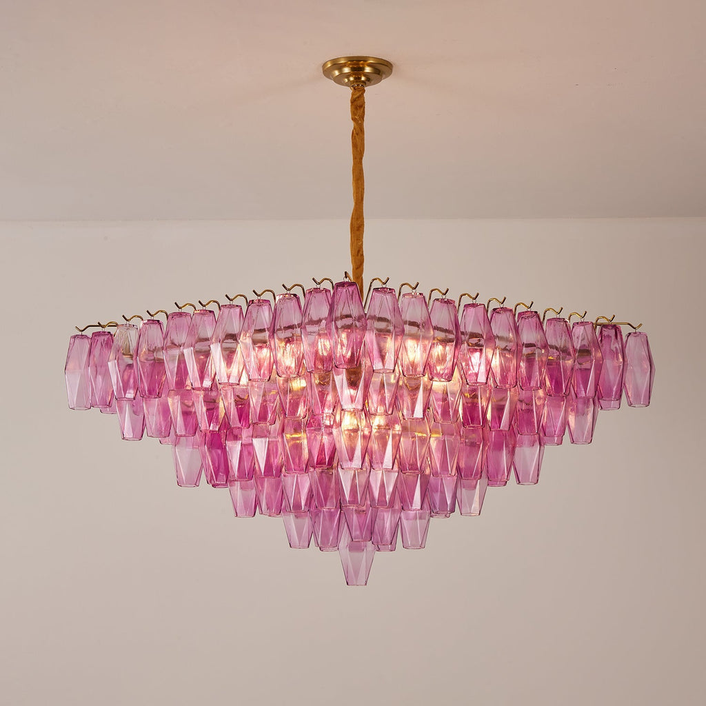 Murano Poliedri Prism Empire Chandelier product image