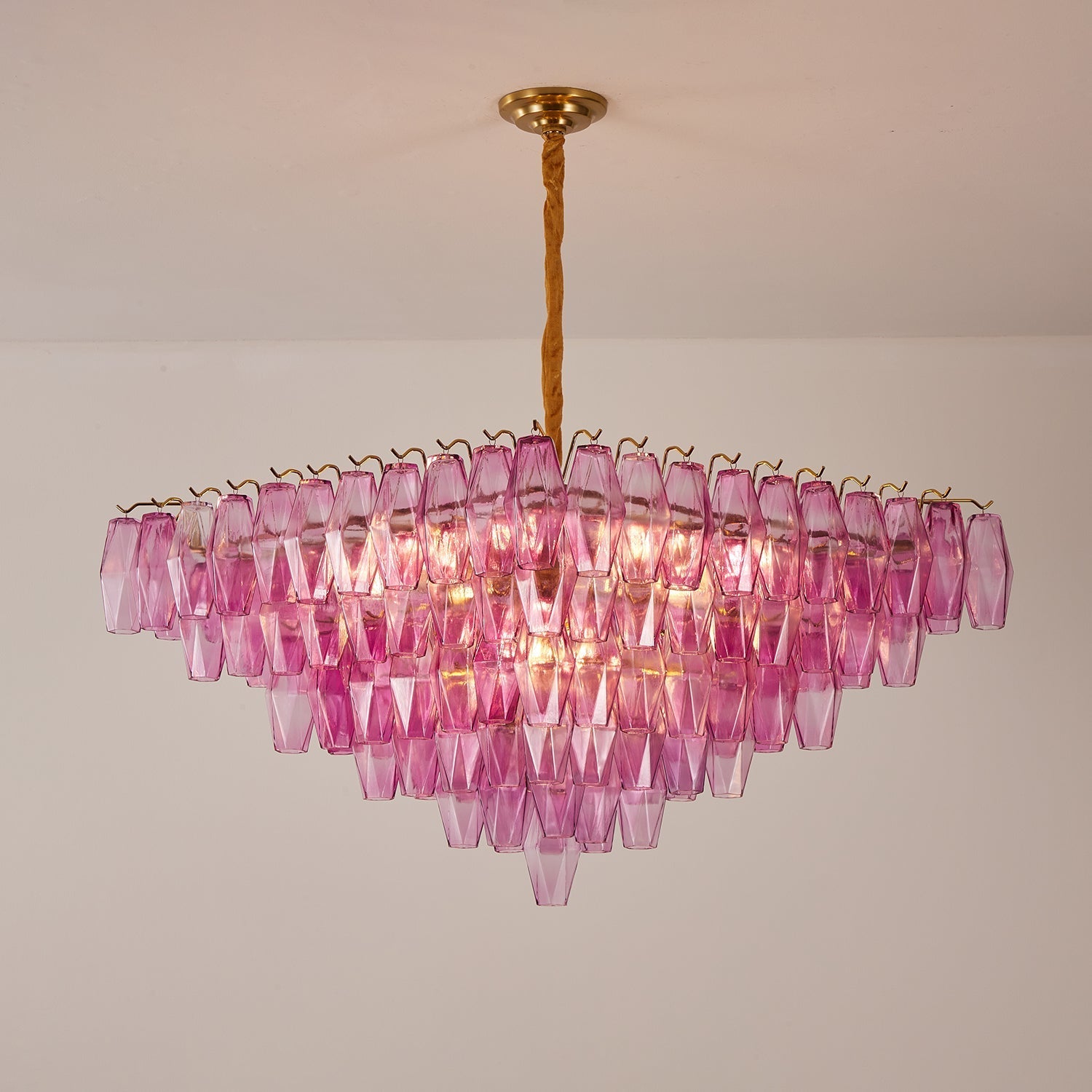 Murano Poliedri Prism Empire Chandelier product image