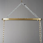Luxury Amor Ghiaccio Glass Oval Chandelier 54"W/65"W product image