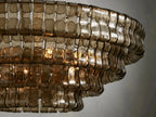 Ghiaccio Round Chandelier by Bling Lighting Studio