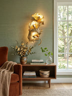 Ginkgo Leaf Branch Wall Lamp product image