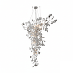 Golden Fan Leaf Artistic Chandelier product image
