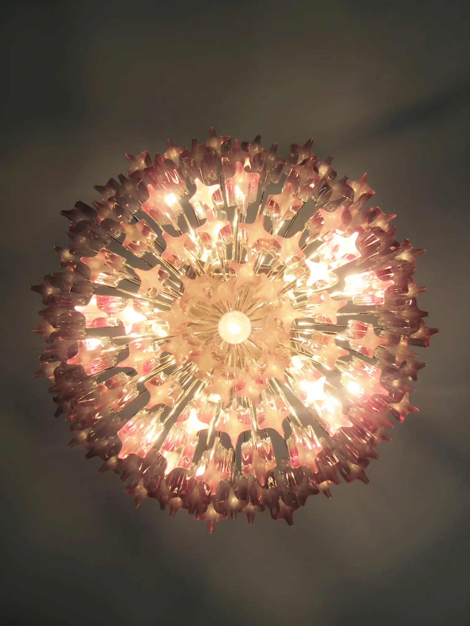 Gorgeous Murano Quadriedri Prisms Chandelier product image