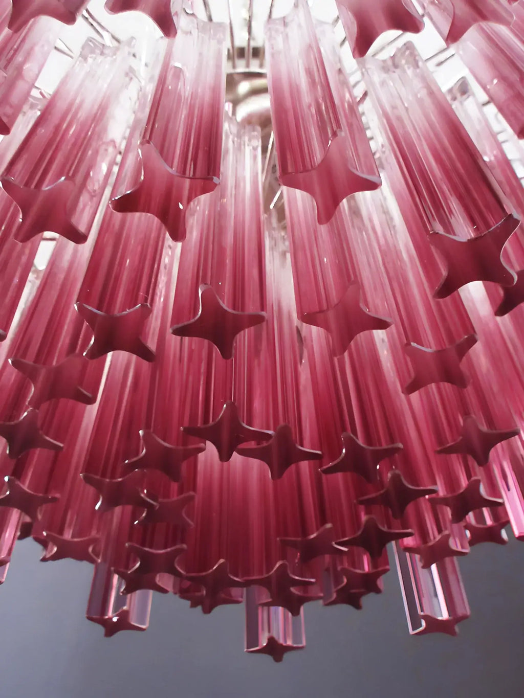 Gorgeous Murano Quadriedri Prisms Chandelier product image