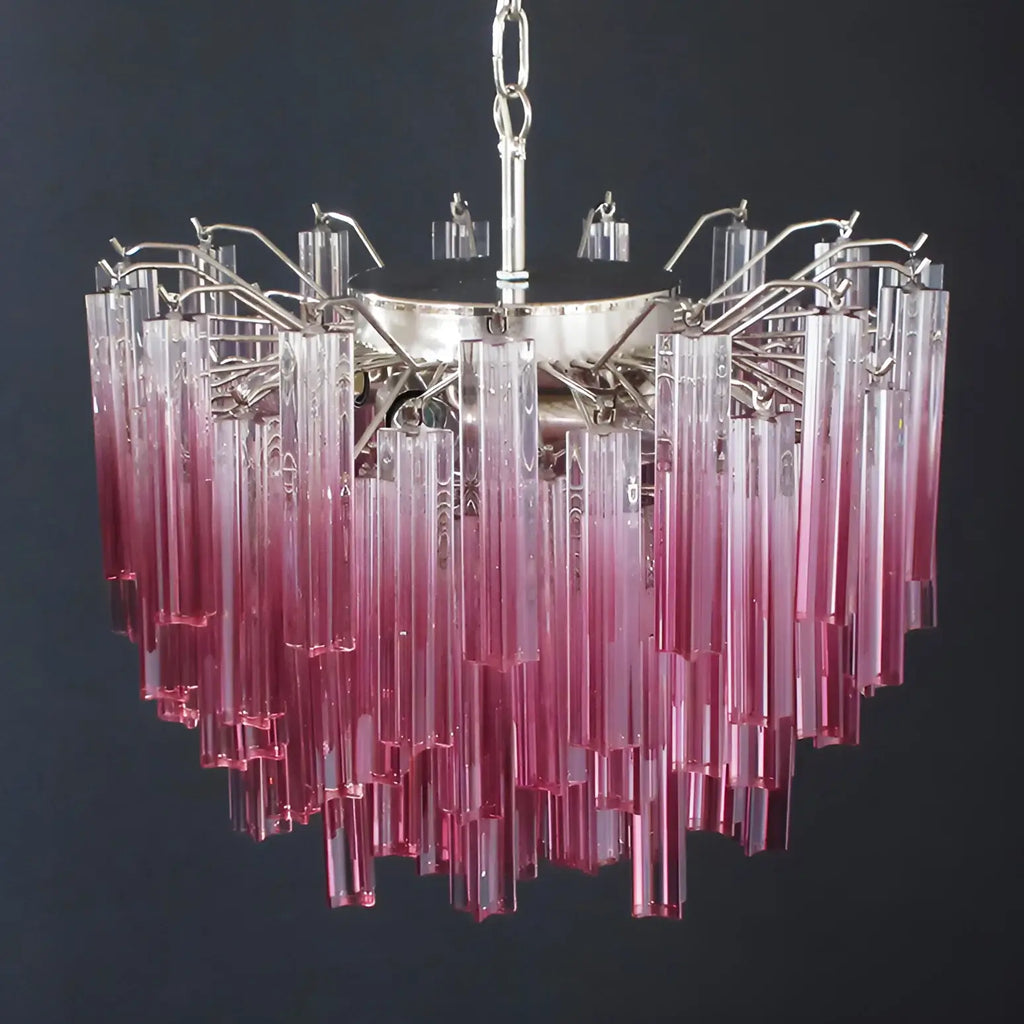 Gorgeous Murano Quadriedri Prisms Chandelier product image