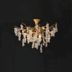 Grape Branch Crystal Chandelier by Bling Lighting Studio