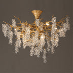 Grape Branch Crystal Chandelier by Bling Lighting Studio