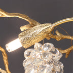 Grape Branch Crystal Chandelier by Bling Lighting Studio