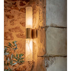 Mist Alabaster Wall Sconce by Bling Lighting Studio