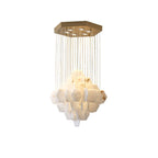 Hexa Alabaster Cascade Chandelier product image