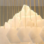Hexa Alabaster Cascade Chandelier product image