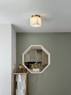 Budnick Alabaster Ceiling Light