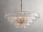 Ghiaccio Round Chandelier by Bling Lighting Studio