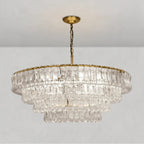 Ghiaccio Round Chandelier by Bling Lighting Studio