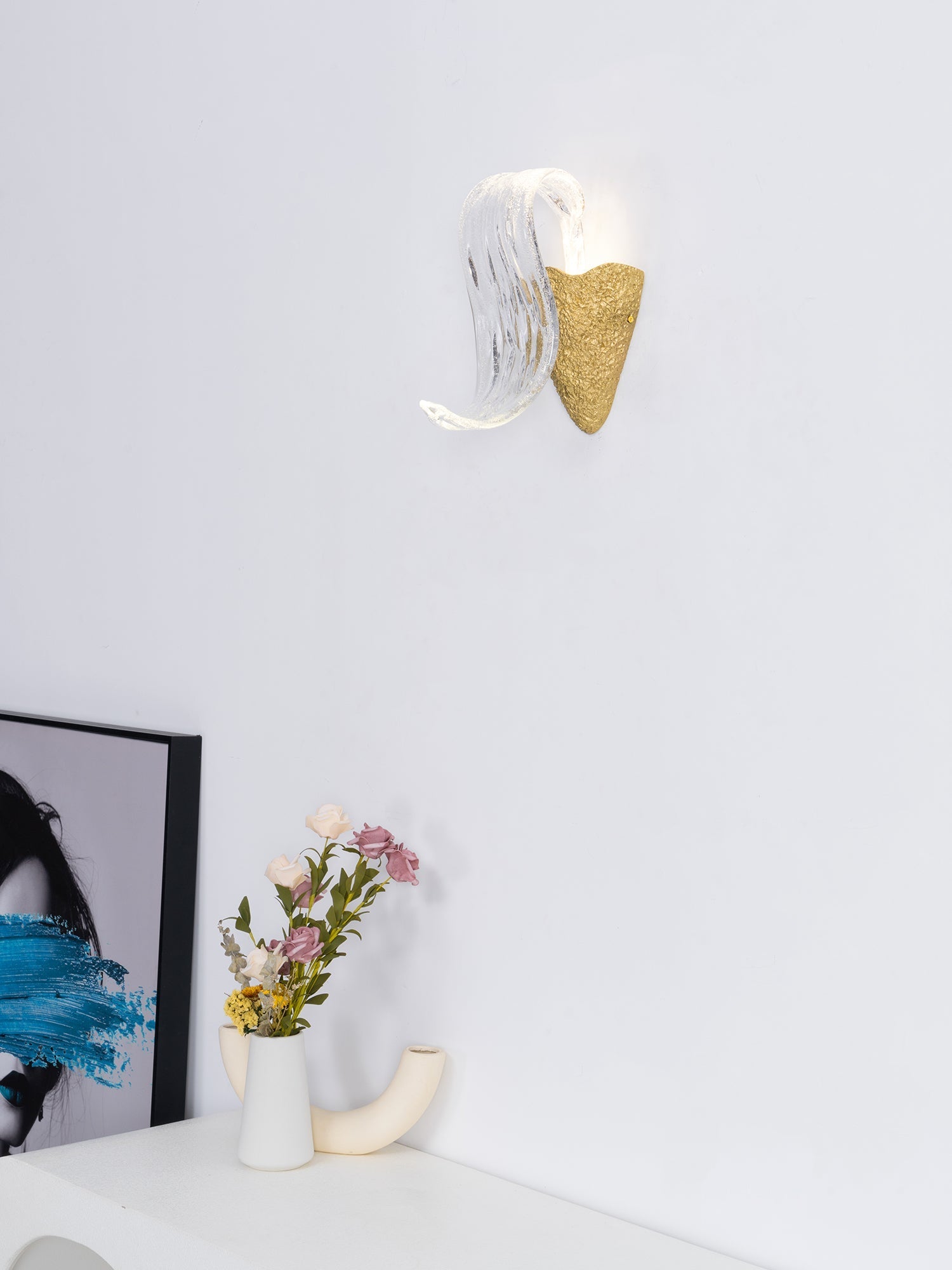 Icarus Daedalus Branch Wall Sconce by Bling Lighting Studio