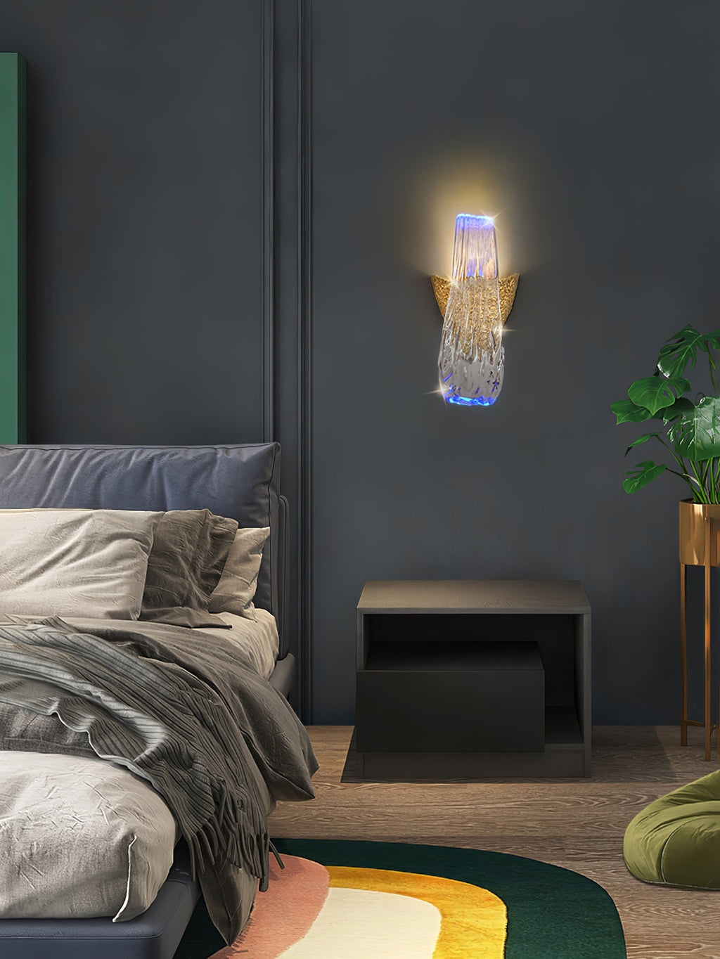 Icarus Daedalus Branch Wall Sconce by Bling Lighting Studio