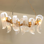 Icarus Wings Horizontal Branch Chandelier by Bling Lighting Studio