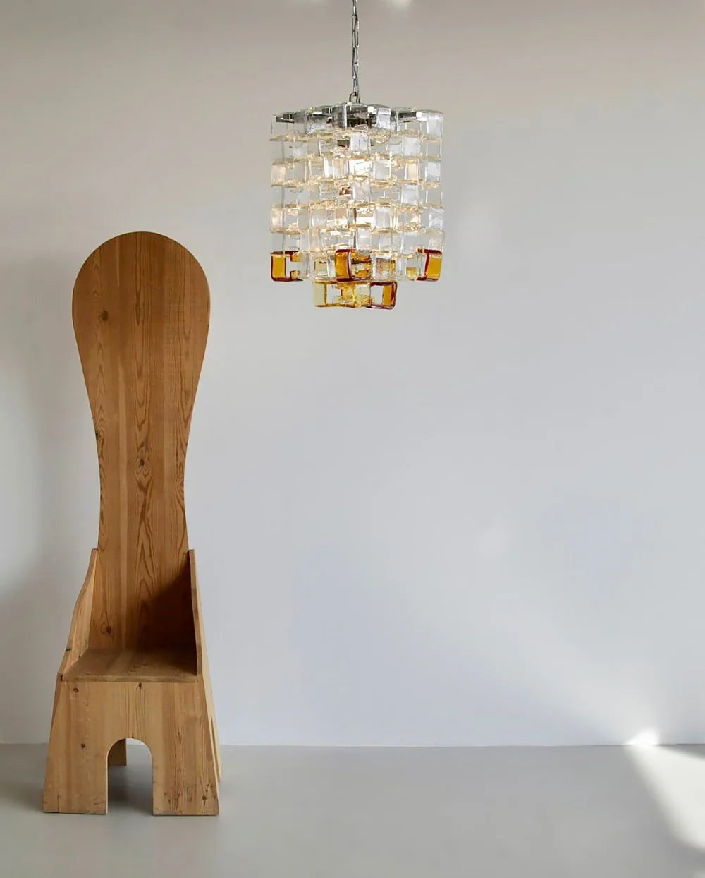 Ice Cube Glass Murano Chandelier product image