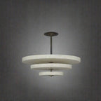 Ice Queen Alabaster Chandelier by Bling Lighting Studio