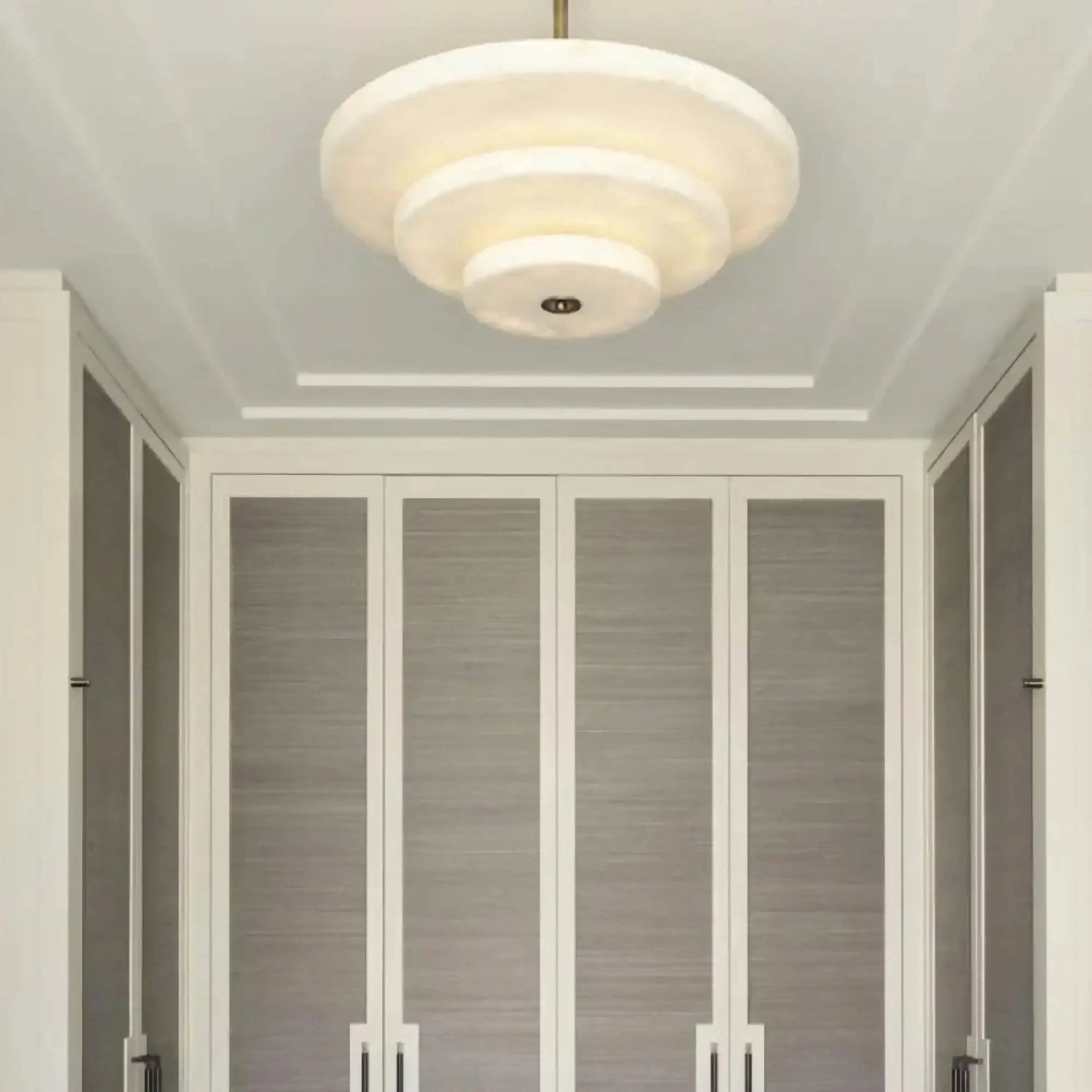 Ice Queen Alabaster Chandelier by Bling Lighting Studio