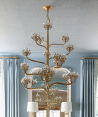 Mina Luxury Branch Flower Chandelier by Bling Lighting Studio