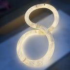 Infinity Alabaster Linear Pendant Light product image