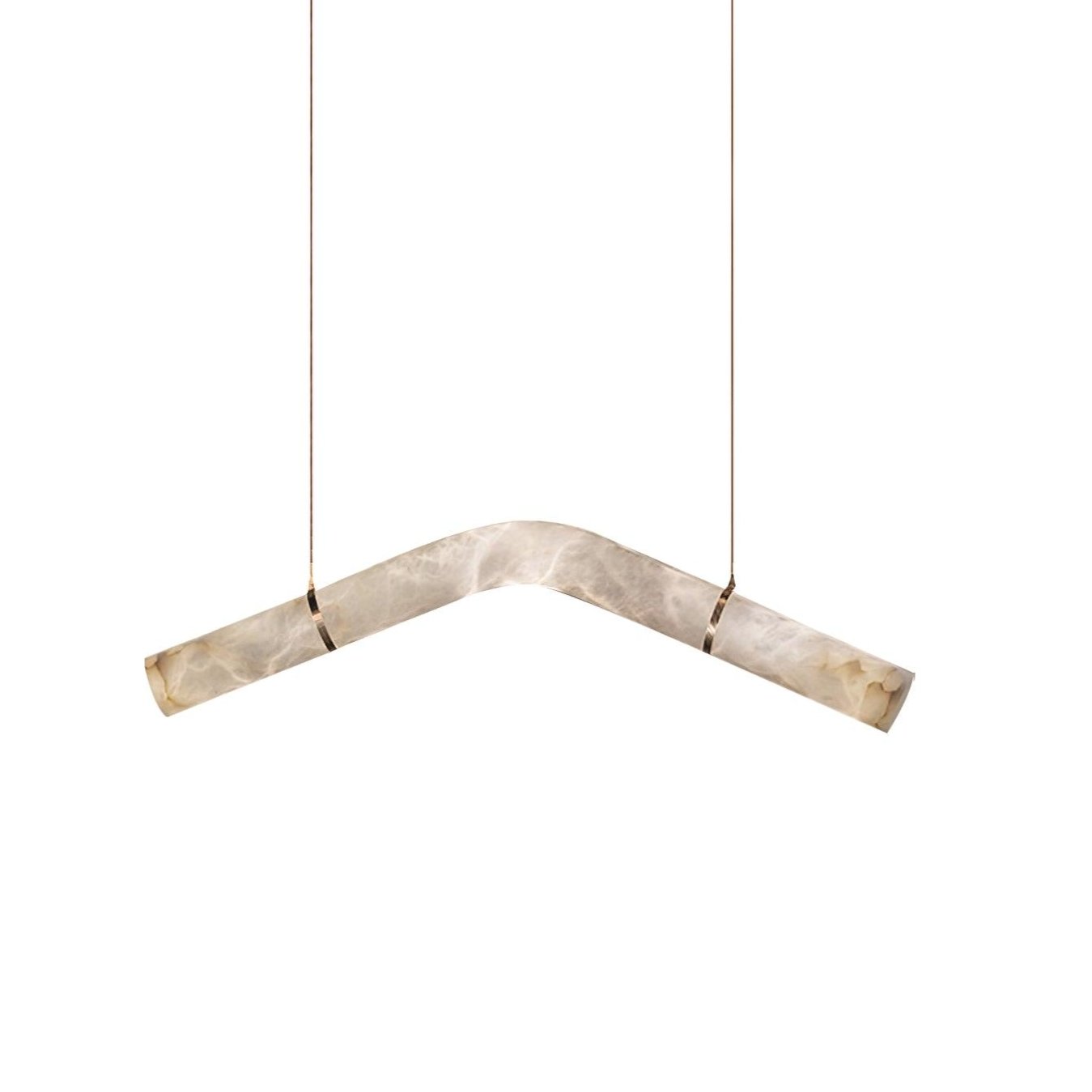 Infinity Alabaster Pendant Lamp by Bling Lighting Studio