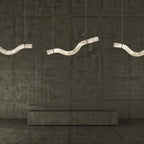Infinity Alabaster Pendant Lamp by Bling Lighting Studio