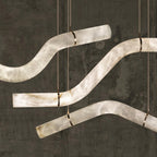 Infinity Alabaster Pendant Lamp by Bling Lighting Studio