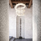 Infinity Alabaster Pendant Lamp by Bling Lighting Studio