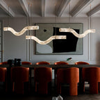 Infinity Alabaster Pendant Lamp by Bling Lighting Studio