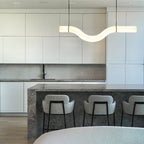 Infinity Alabaster Pendant Lamp by Bling Lighting Studio