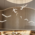 Infinity Alabaster Pendant Lamp by Bling Lighting Studio