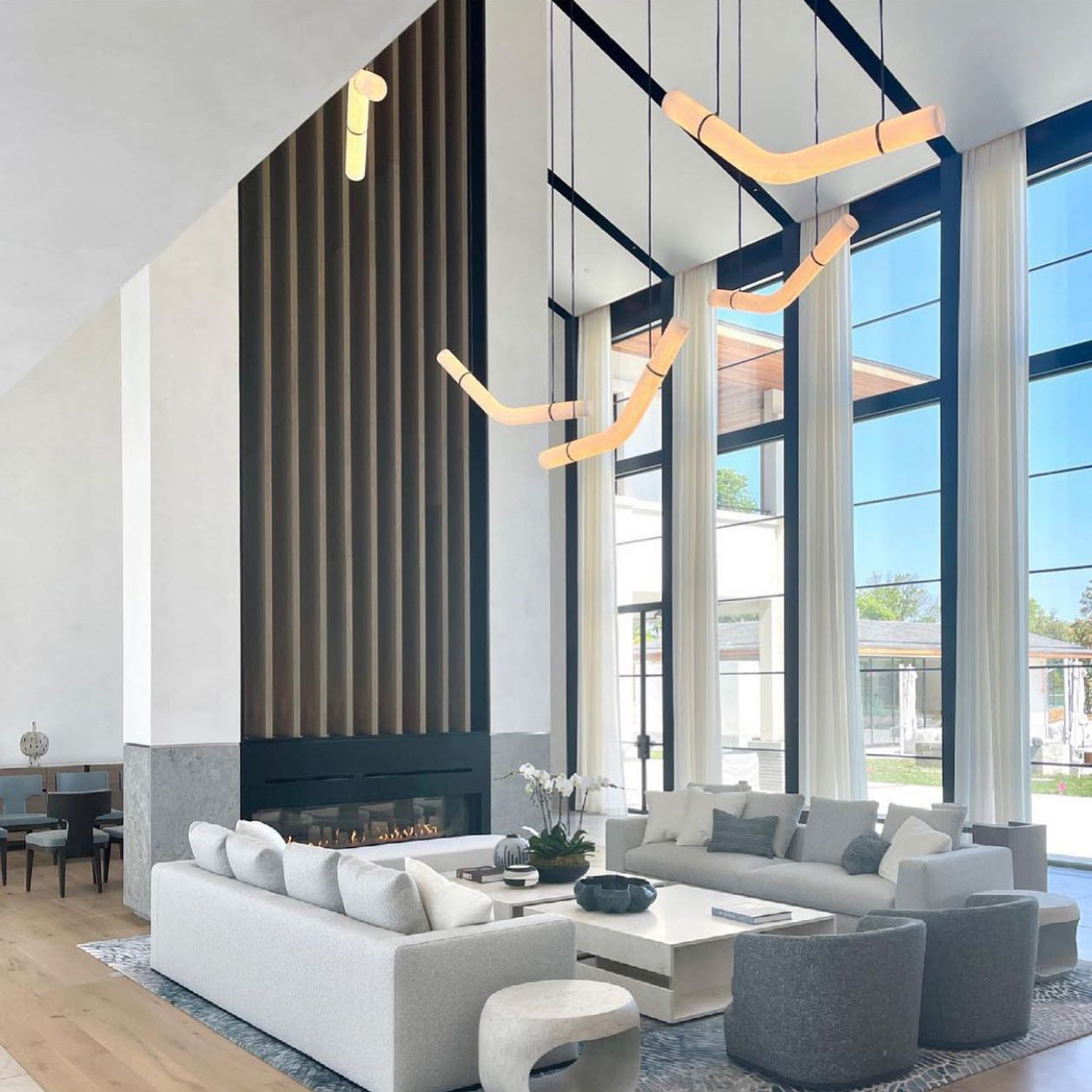 Infinity Alabaster Pendant Lamp by Bling Lighting Studio