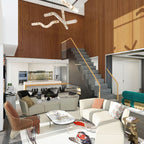 Streamlined Alabaster Pendant Lamp by Bling Lighting Studio