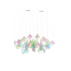 Iris Iridescent Blossom Chandelier