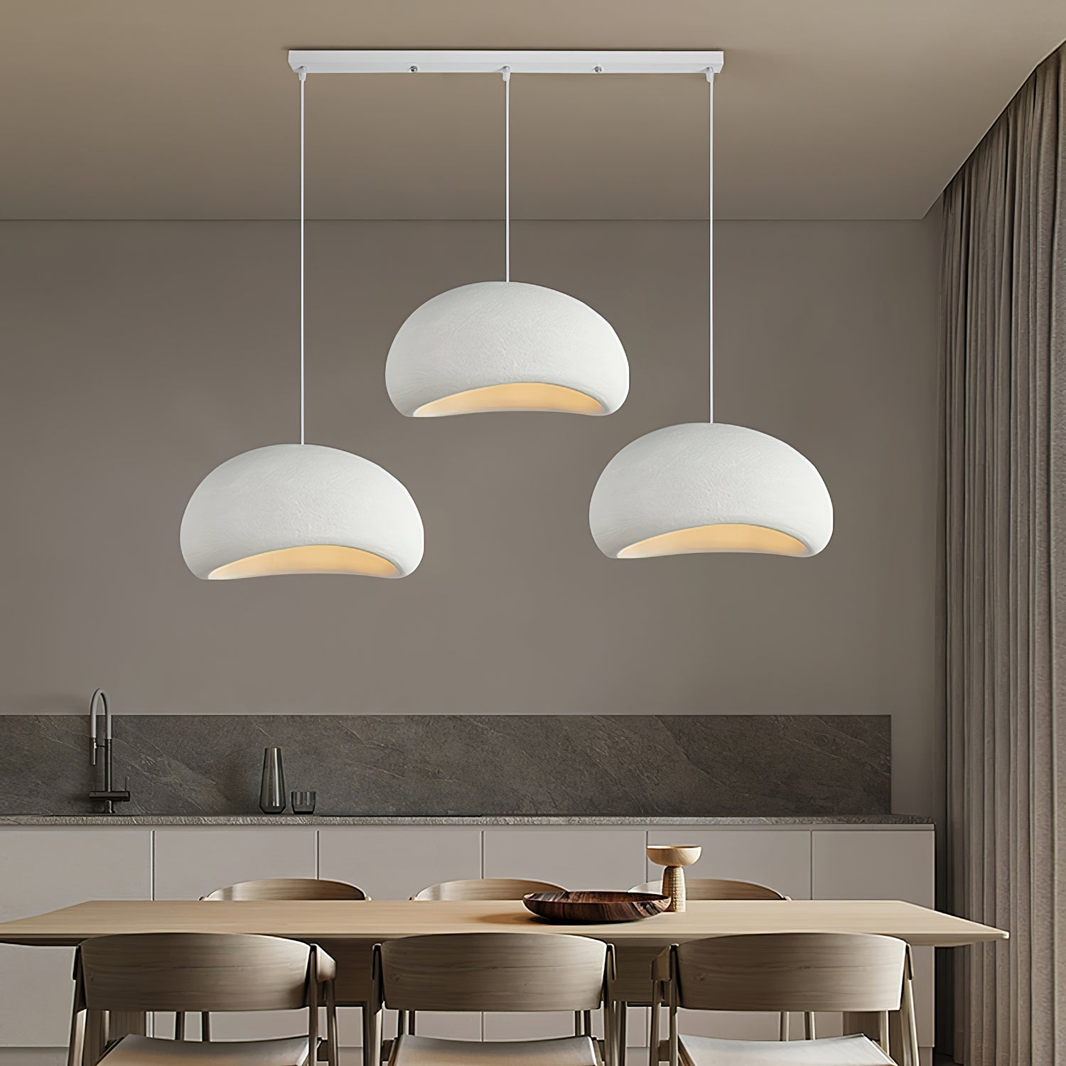 Zenra Wabi-Sabi Organic Chandelier