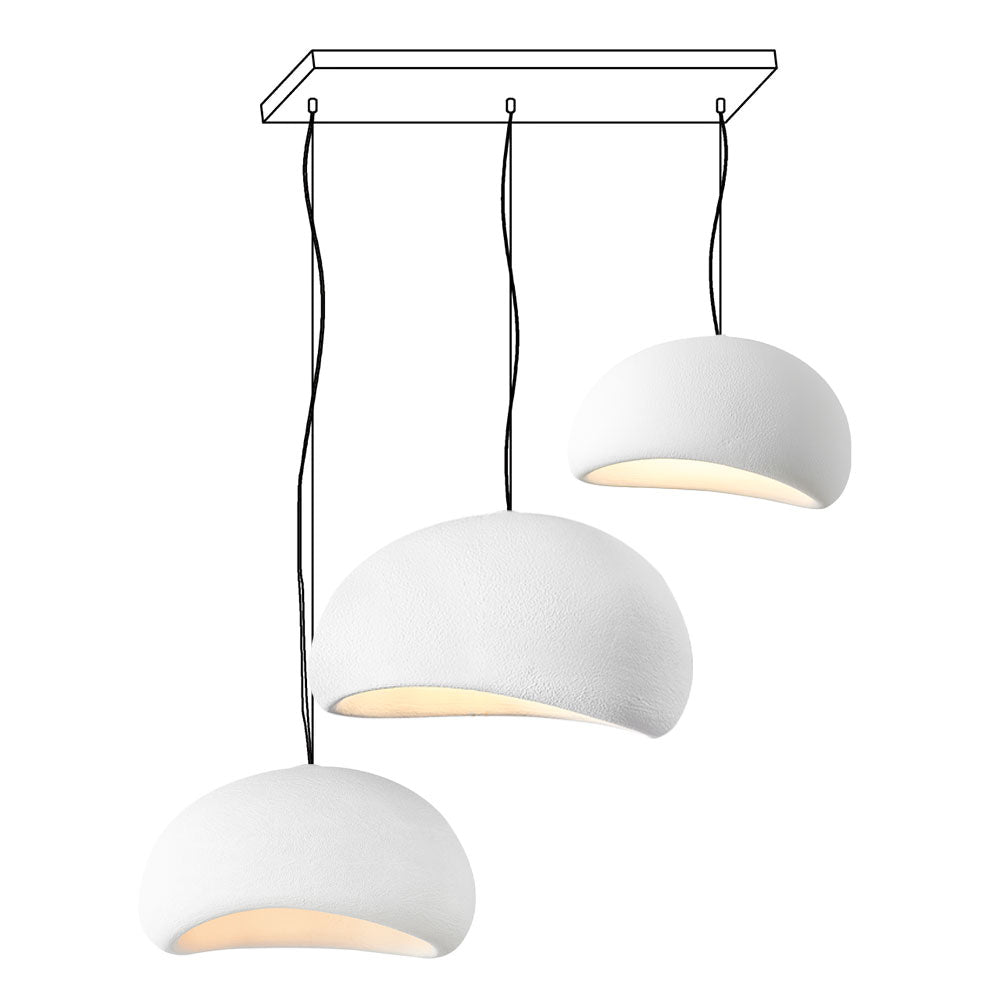 Zenra Wabi-Sabi Organic Chandelier