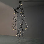 Large Long Branch Flower Chandelier by Bling Lighting Studio