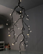 Large Long Branch Flower Chandelier by Bling Lighting Studio