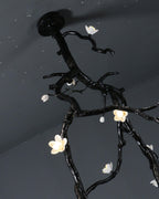 Large Long Branch Flower Chandelier by Bling Lighting Studio