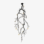Large Long Branch Flower Chandelier by Bling Lighting Studio