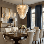 Liora Melted Murano Glass Chandelier