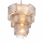 Liora Melted Murano Glass Chandelier