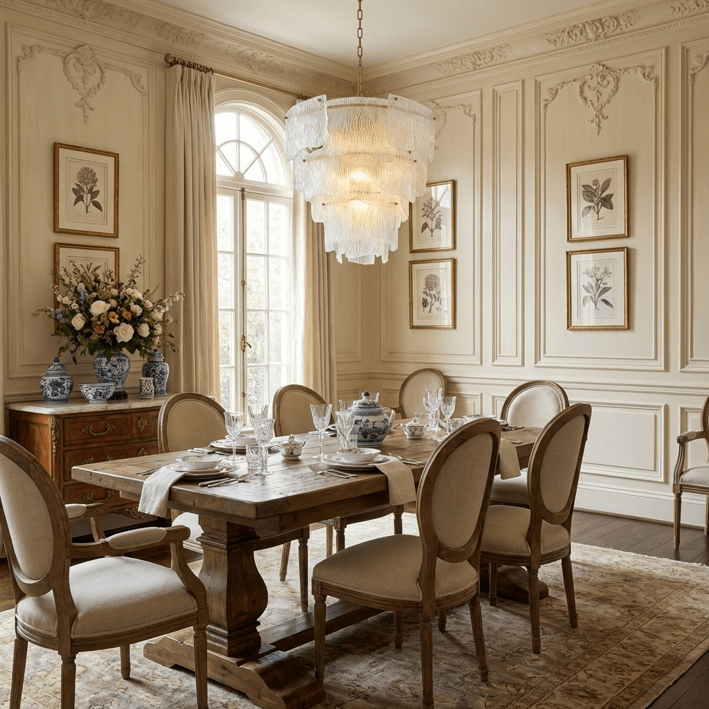 Liora Melted Murano Glass Chandelier