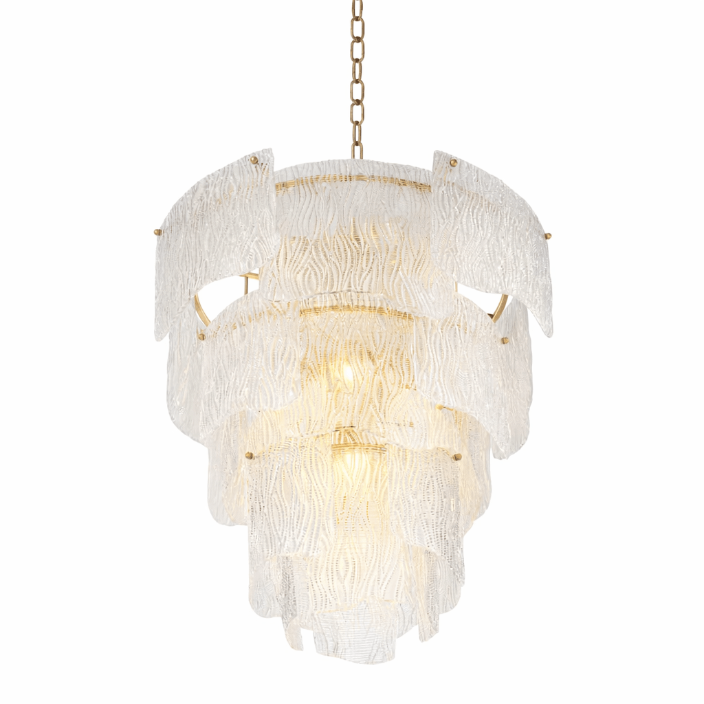 Liora Melted Murano Glass Chandelier