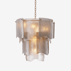 Liora Melted Murano Glass Chandelier